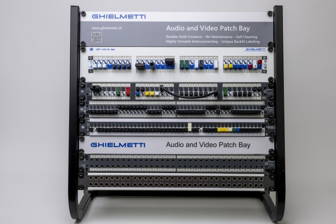 Audio and Video Patch Bay